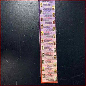 New- 11" Major Arcana Tarot Keyword Magnet Bookmark